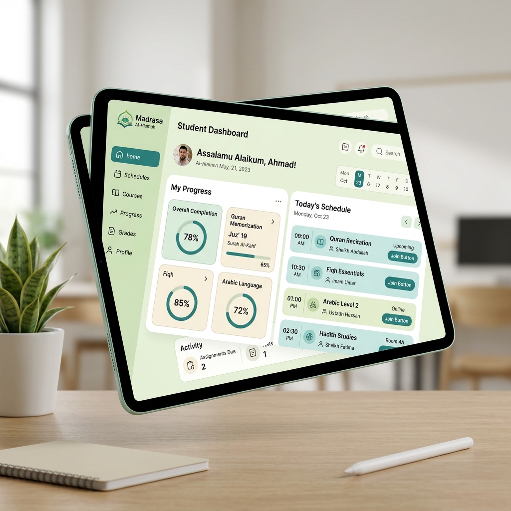 Madrasa Dashboard